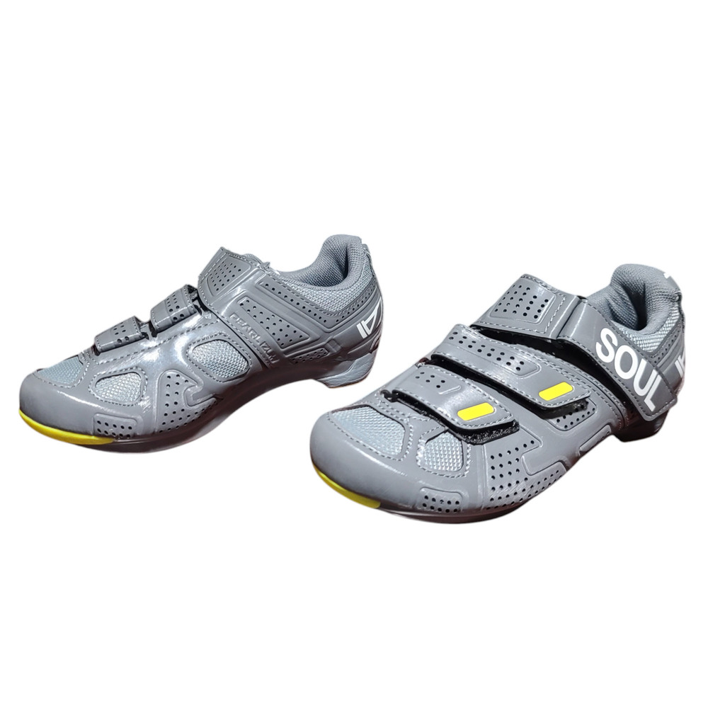 Soul Cycle Pearl Izumi Men's Cycling Shoes Size 12.5US/47EU Steel Gray w/Cleats